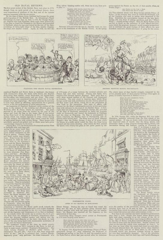 Staré námořní recenze od Thomas Rowlandson