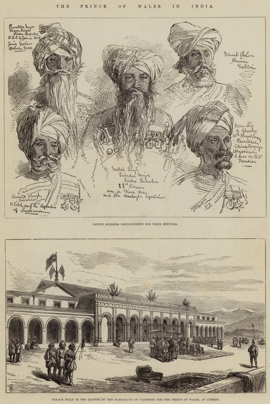 Princ z Walesu v Indii od Thomas W. Wood