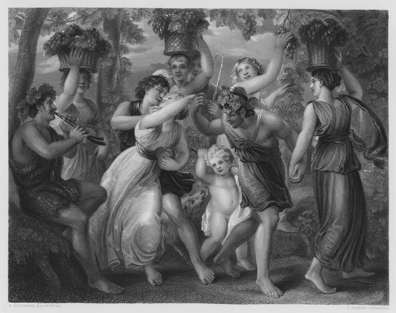 Vintage, z obrázku v galerii Vernon od Thomas Stothard
