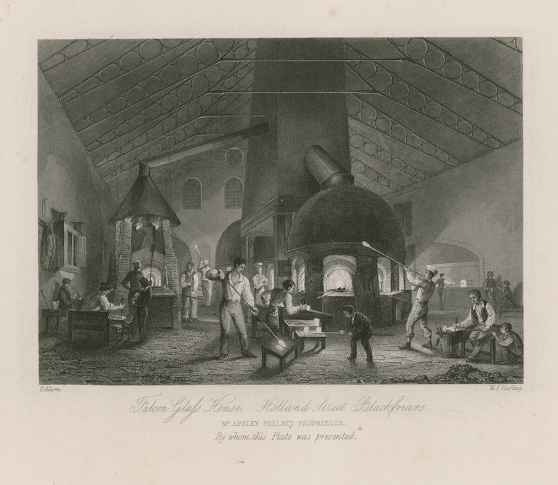 Falcon Glass House od Thomas Allom