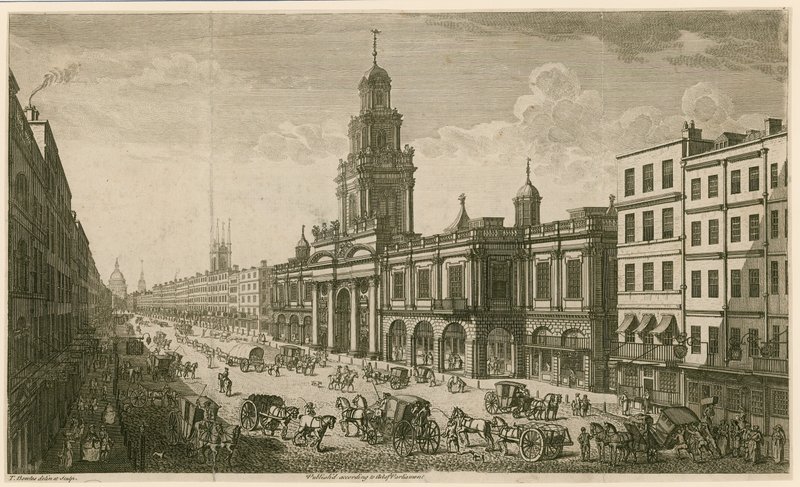 Royal Exchange, Londýn od Thomas Bowles