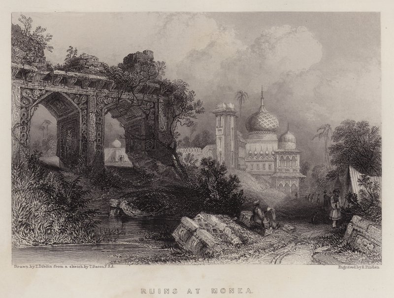Ruins si to myslí (černé lito) od Thomas Colman Dibdin
