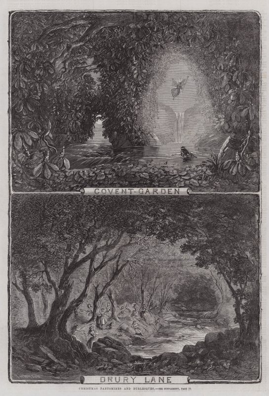 Vánoční pantomimy a burlesky od Thomas Harrington Wilson