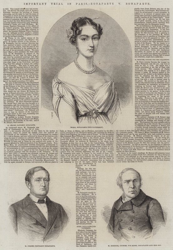 Důležitý proces v Paříži, Bonaparte v Bonaparte od Thomas Harrington Wilson