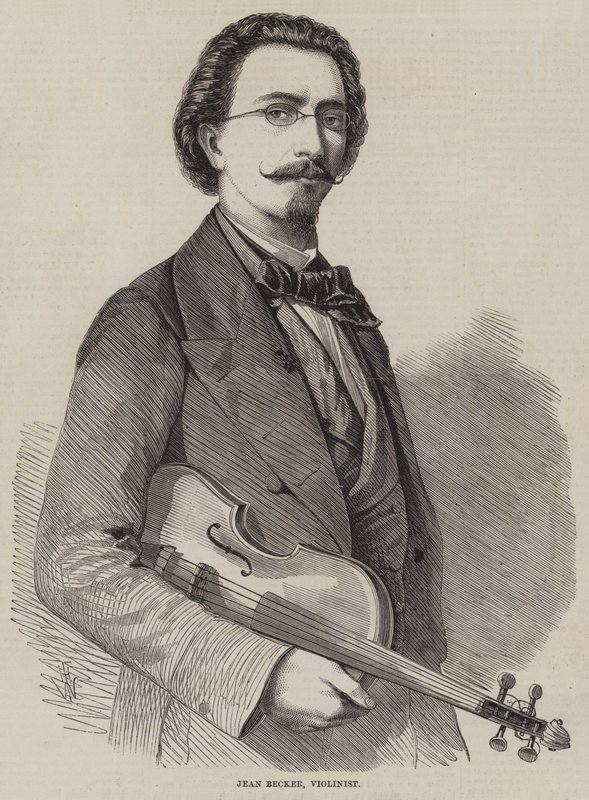 Jean Becker, houslista od Thomas Harrington Wilson