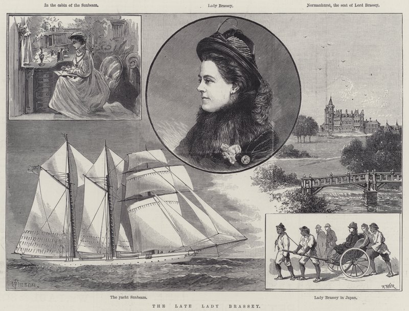 Zesnulá lady Brasseyová od Thomas Harrington Wilson
