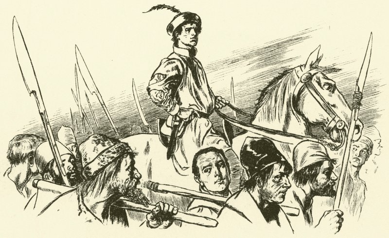 Wat Tyler (rytina) od Thomas Heath Robinson