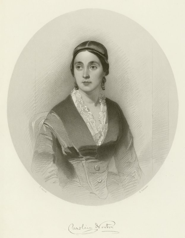 Caroline Nortonová od Thomas Heathfield Carrick