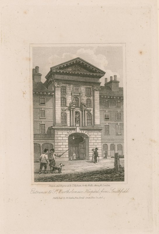Nemocnice svatého Bartoloměje, Smithfield. od Thomas Higham