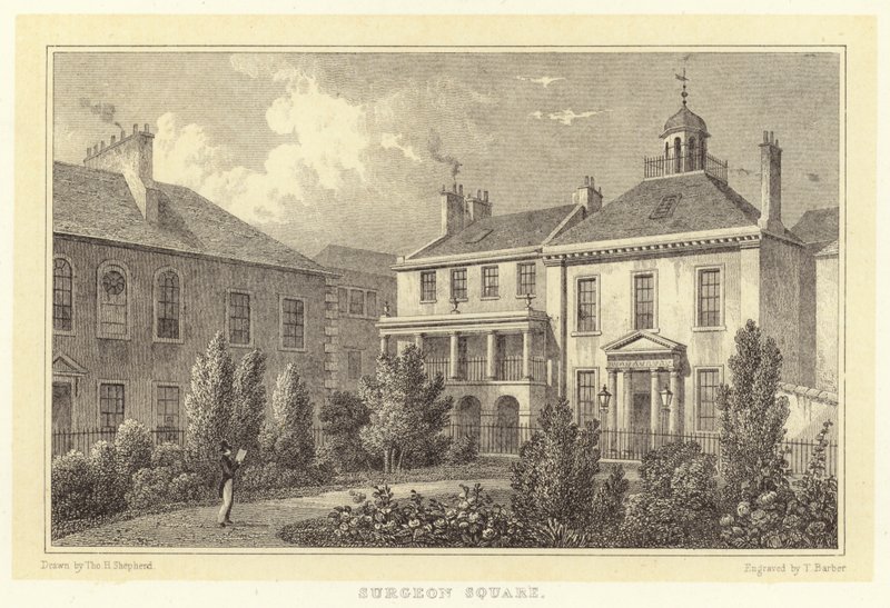 Chirurg Square (rytina) od Thomas Hosmer (after) Shepherd