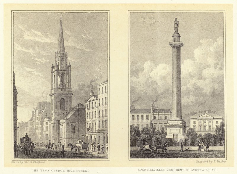 Kostel Tron, High Street; Lord Melville