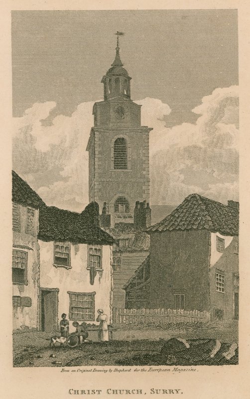 Christ Church, Southwark, Surrey od Thomas Hosmer Shepherd