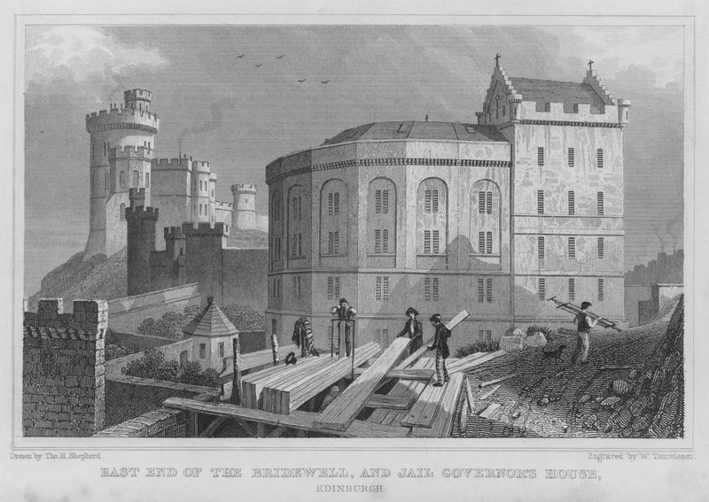 East End of the Bridewell a Jail Governor