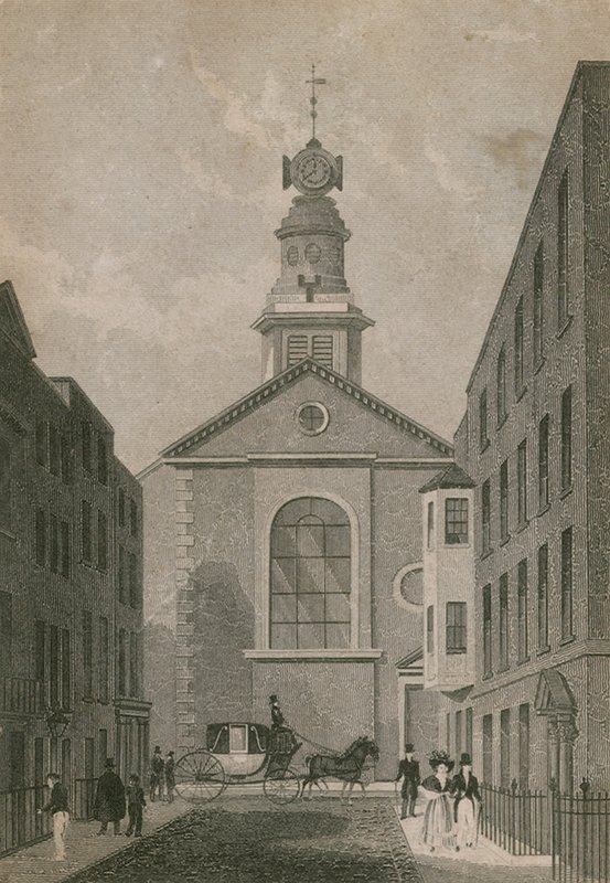 Kostel svaté Anny, Soho od Thomas Hosmer Shepherd