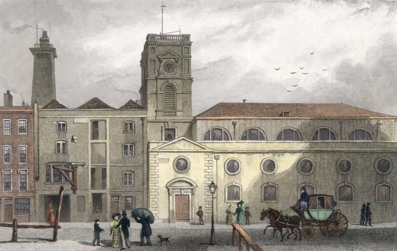 St Olave, Tooley Street, Londýn od Thomas Hosmer Shepherd