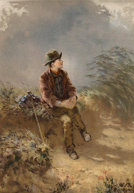 Dobré znamení (chromolit) od Thomas John Hughes