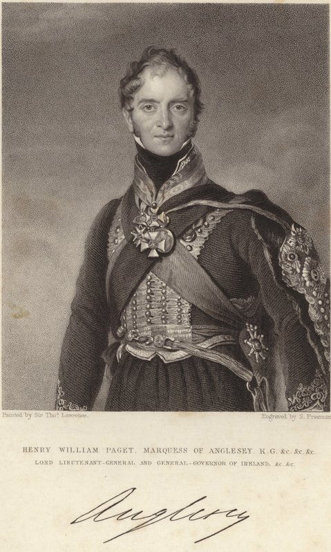 Polní maršál Henry Paget od Thomas Lawrence