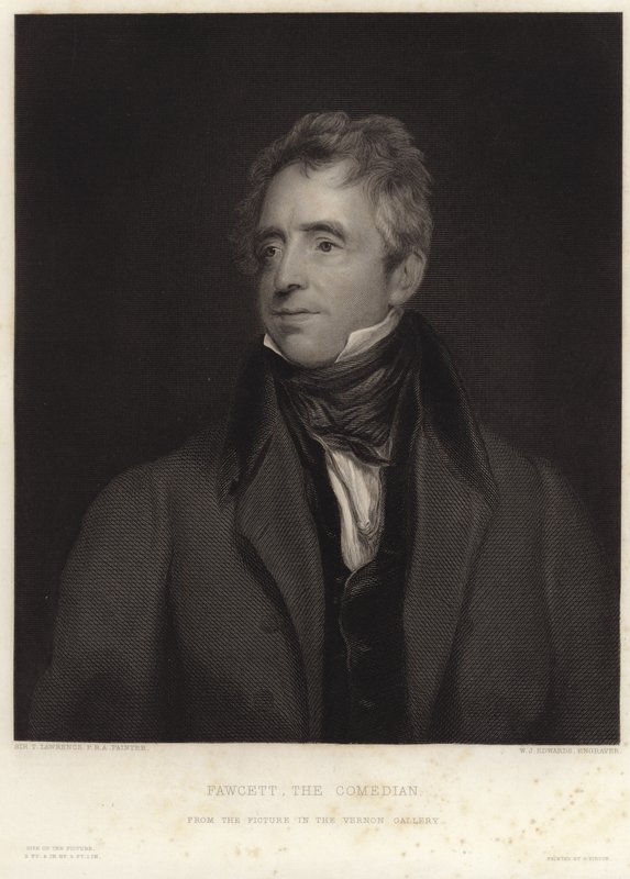 Portrét Johna Fawcetta od Thomas Lawrence