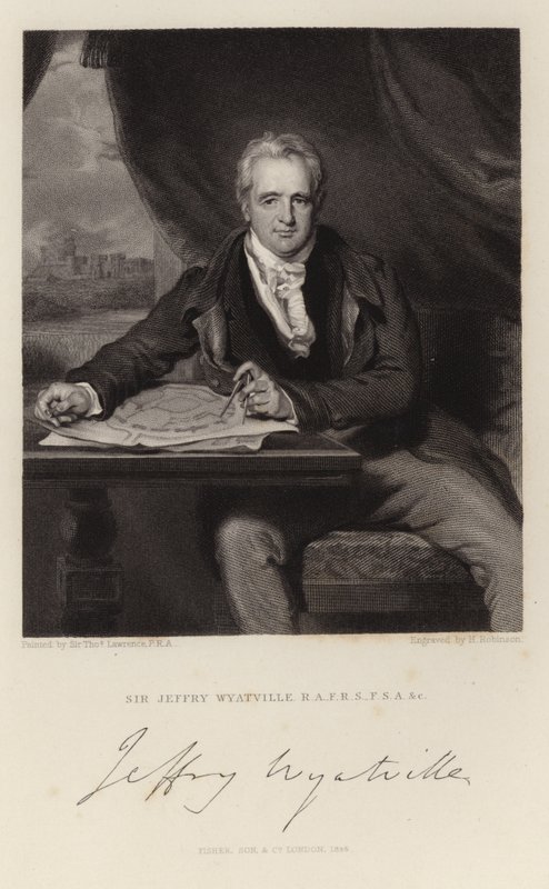 Portrét sira Jeffryho Wyattvilla od Thomas Lawrence