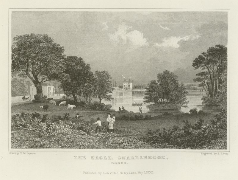 Orel, Snaresbrook, Essex od Thomas Mann Baynes