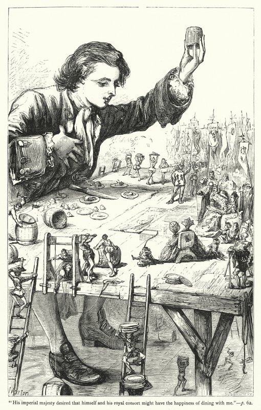 Ilustrace pro Gulliver