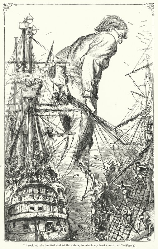 Ilustrace pro Gulliver