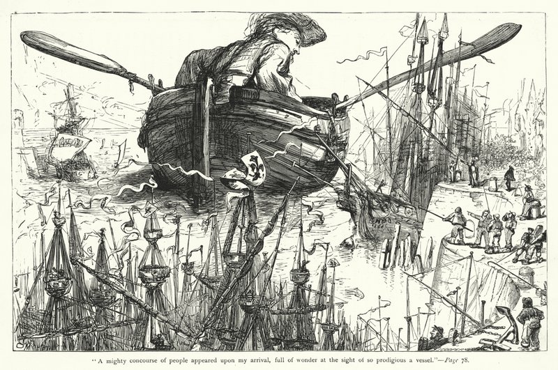 Ilustrace pro Gulliver