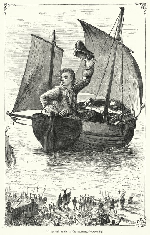 Ilustrace pro Gulliver