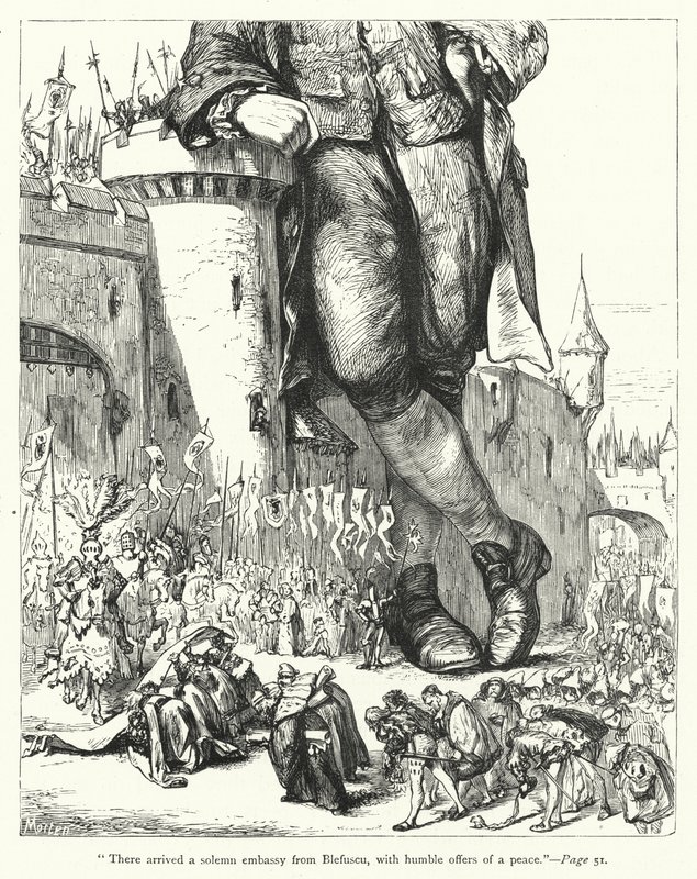 Ilustrace pro Gulliver