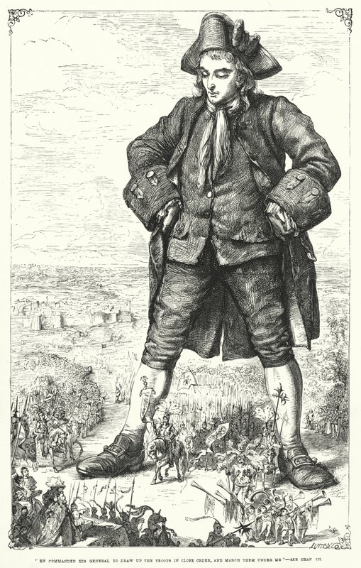 Ilustrace pro Gulliver