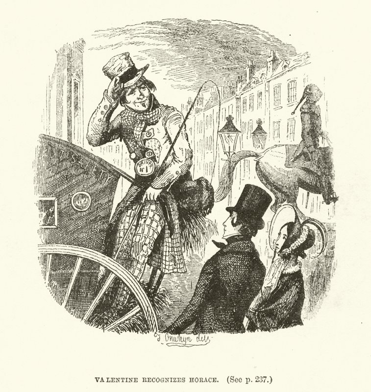 Ilustrace pro Valentine Vox (rytina) od Thomas Onwhyn