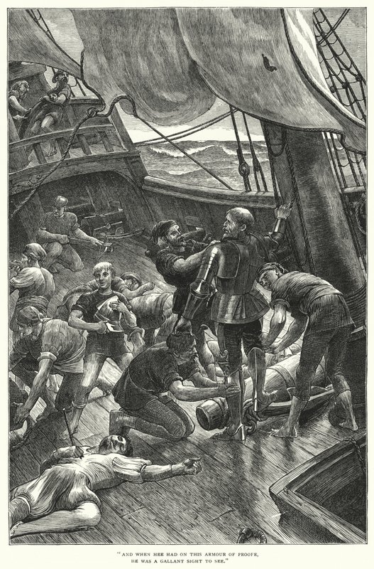 Sir Andrew Barton (rytina) od Thomas Reynolds Lamont