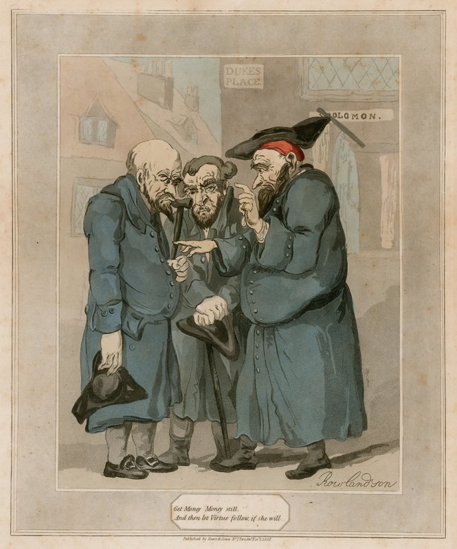 Získejte peníze Peníze stále od Thomas Rowlandson