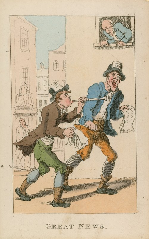 Skvělá zpráva od Thomas Rowlandson