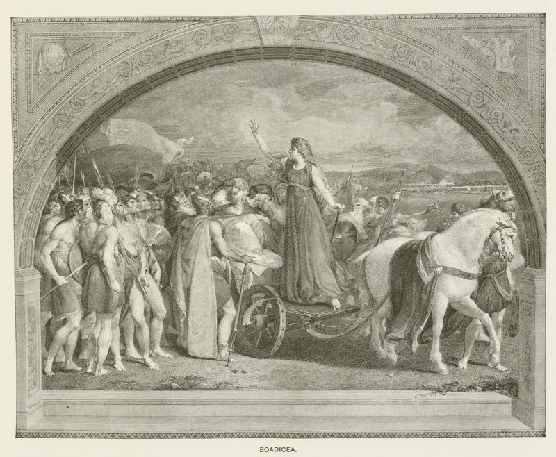 Boadicea od Thomas Stothard