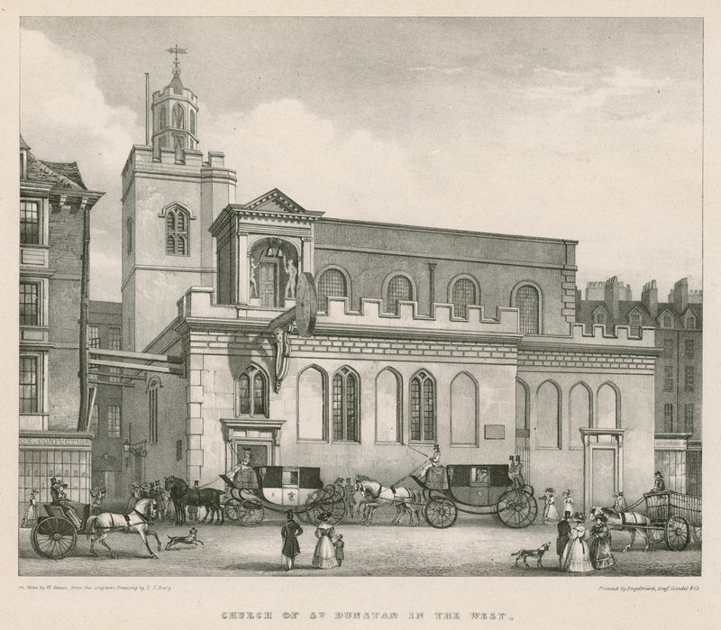 Kostel svatého Dunstana na západě od Thomas Talbot Bury