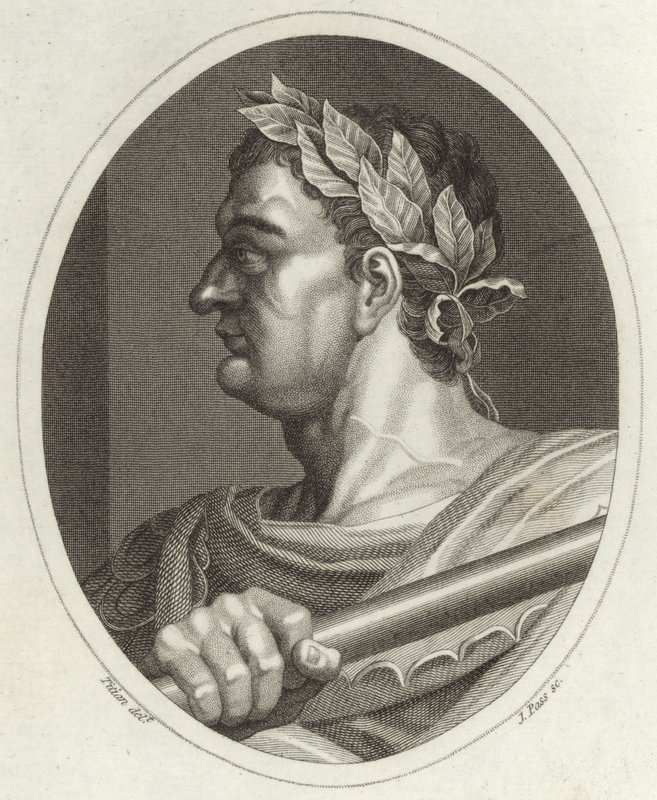 Domitian Caesar od Tiziano Vecelli