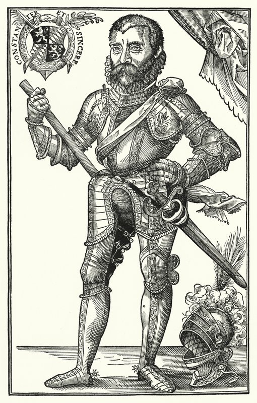 John Casimir, hrabě Palatine z Lauternu od Tobias Stimmer