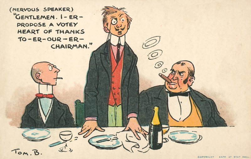 Veřejné vystoupení (chromolitho) od Tom Browne