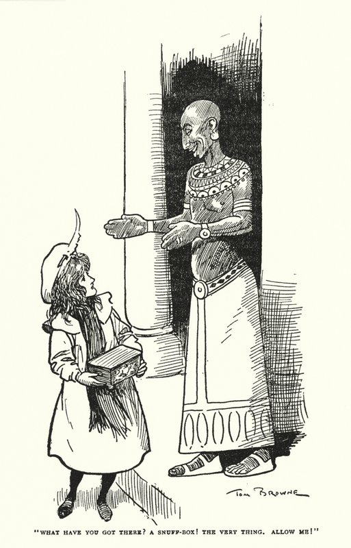 "Co to tam máš? Tabatěrku! To samé, dovol mi!" (litho) od Tom Browne