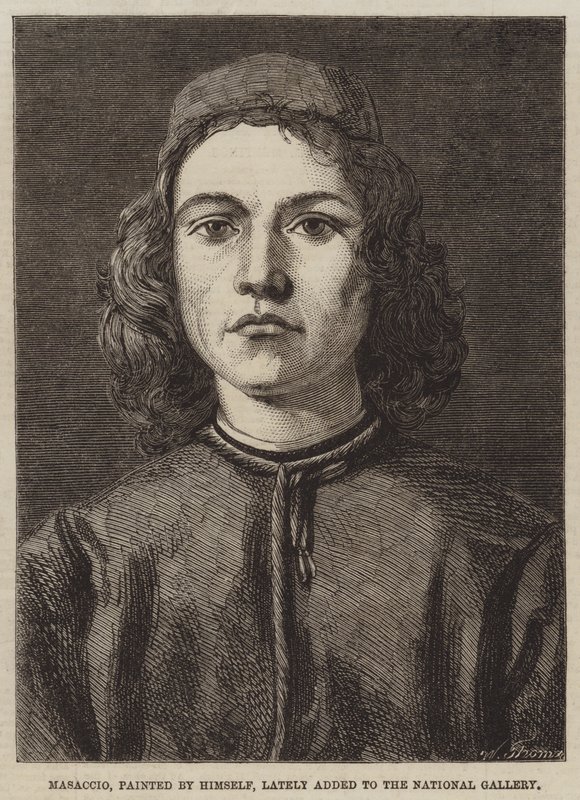 Masaccio, který sám namaloval, byl nedávno přidán do Národní galerie od Tommaso Masaccio