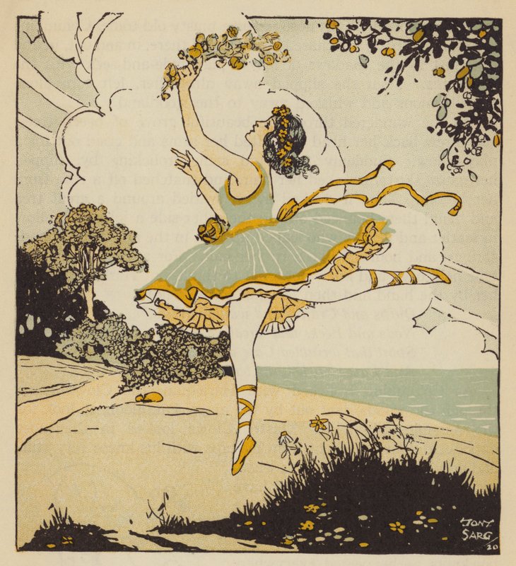 Columbine, milenka Harlekýna v Commedia dell