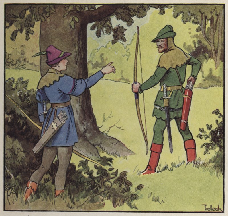Robin Hood a jeho veselí muži (barevné lito) od Trelleek Trelleek