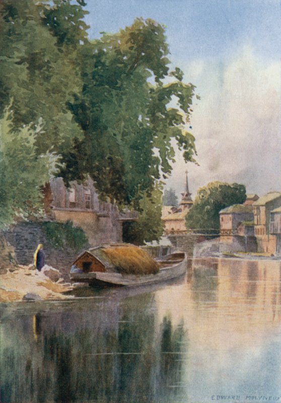 Nad Pátým mostem, Srinagar od Unbekannt Unbekannt
