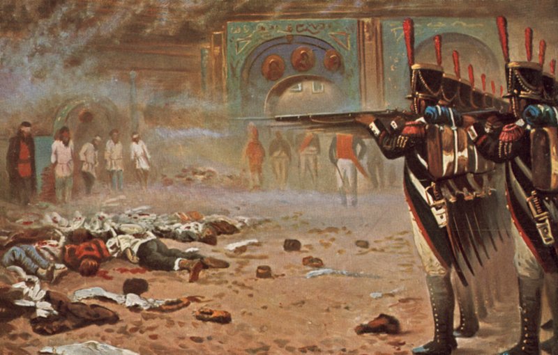 V poražené Moskvě od Vasili Vasilievich Vereshchagin