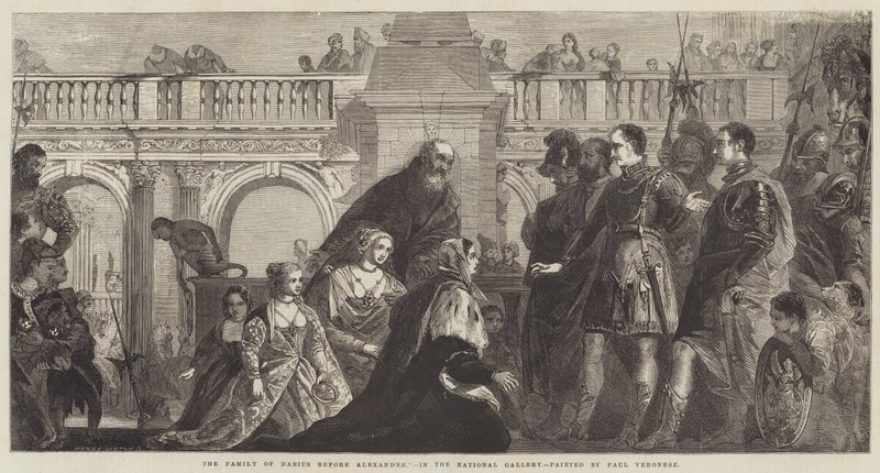 Rodina Dariova před Alexandrem od Paolo Veronese