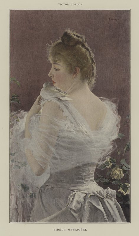 Fidele Messagere od Vittorio Matteo Corcos