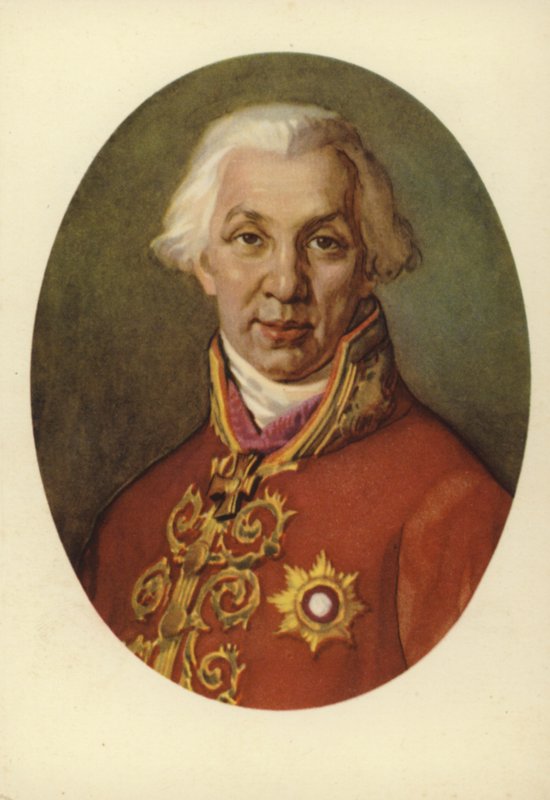 Gavrila Deržavin, ruský básník od Vladimir Lukich Borovikovsky