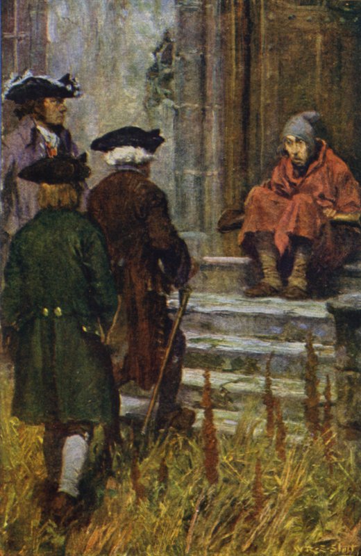 Ilustrace k filmu Uneseno (barevné lito) od W.R.S. (after) Stott