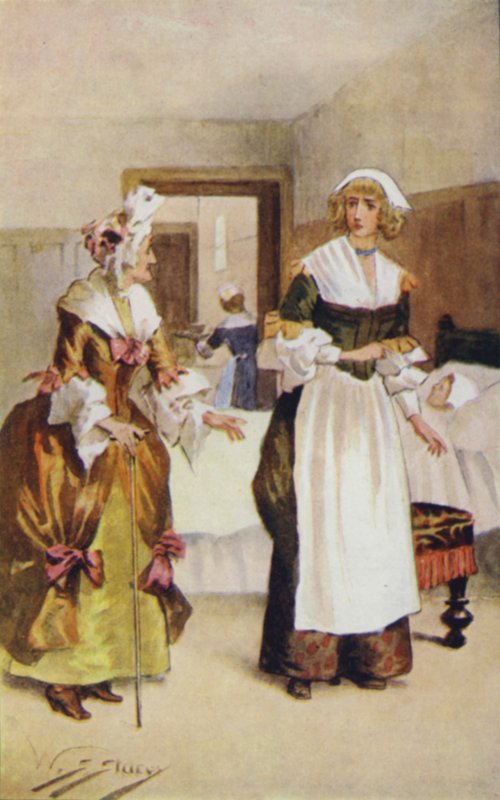 Gertruda čelila lady Scropeové se zrudlými tvářemi a zářícíma očima od W.S. Stacey